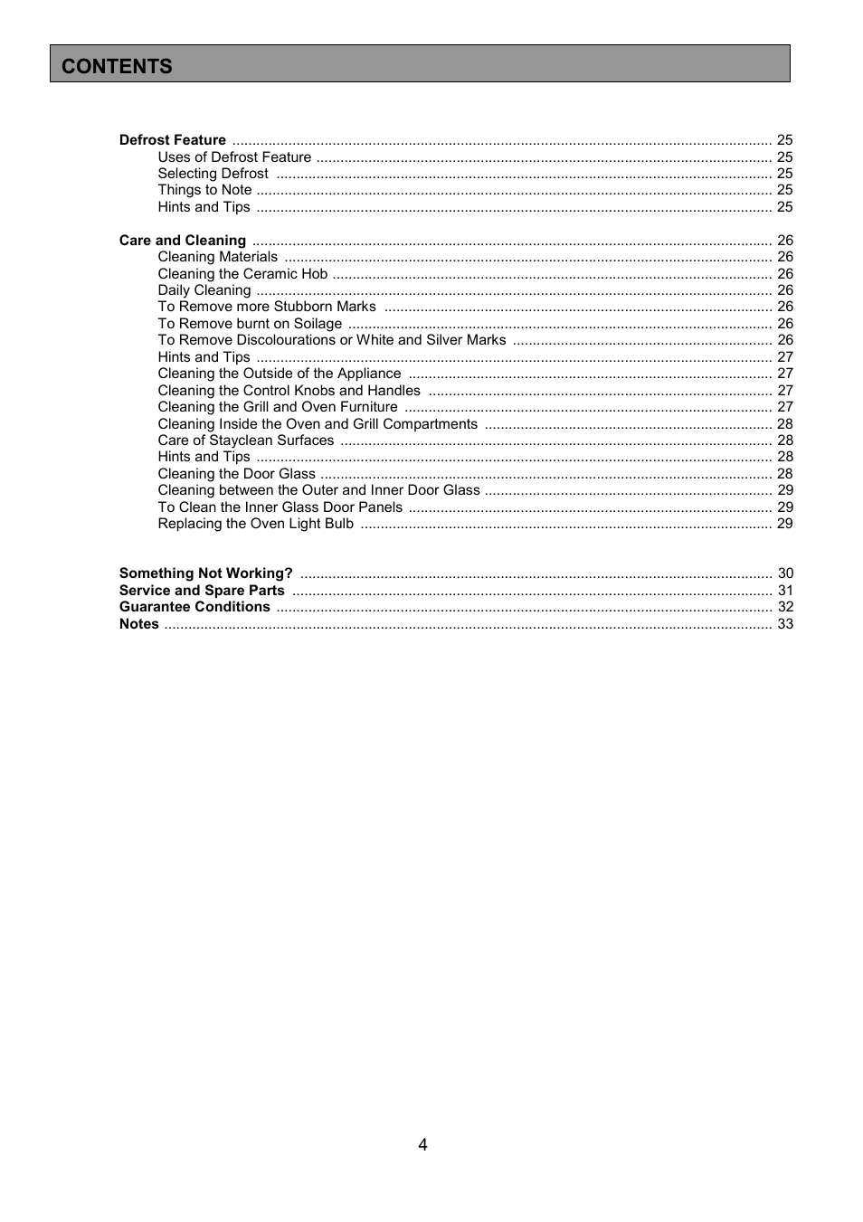 Zanussi ZCE 7551X User Manual | Page 4 / 36