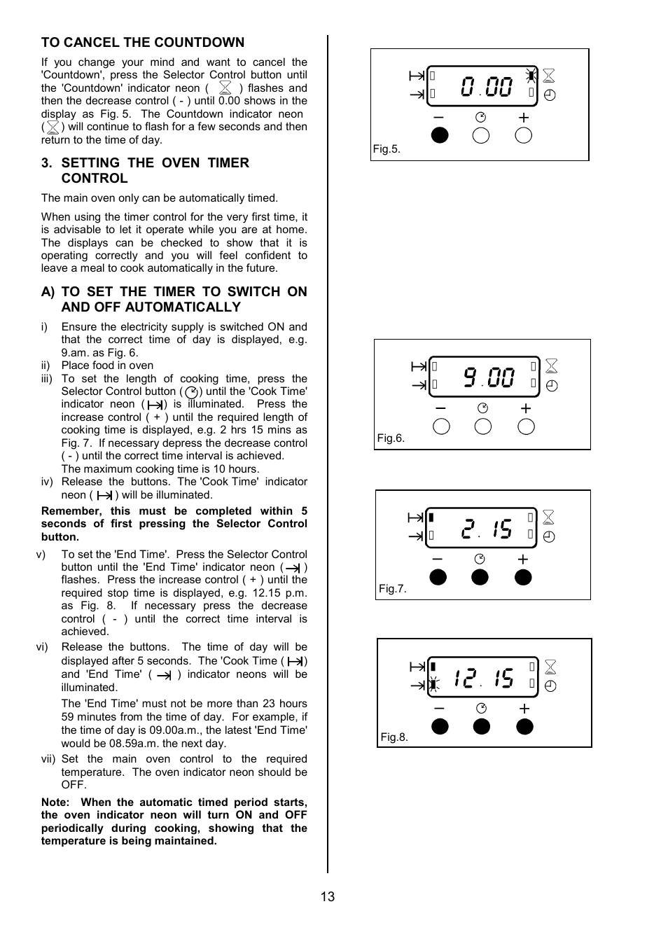 Zanussi ZCE 7702 User Manual | Page 13 / 36