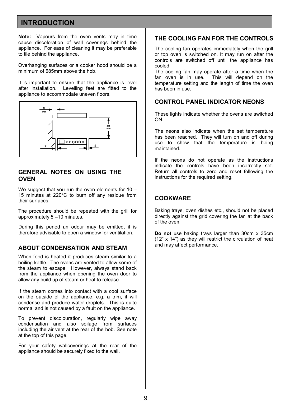 Introduction | Zanussi ZCE 7702 User Manual | Page 9 / 36