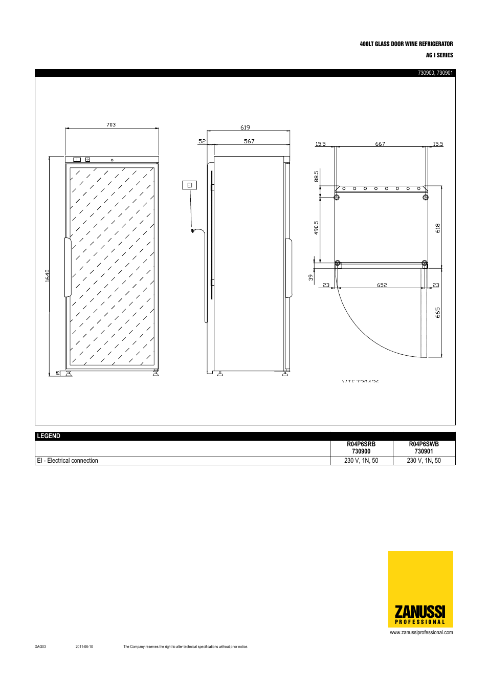 Zanussi | Zanussi 730900 User Manual | Page 3 / 3