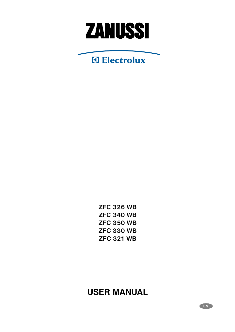 Zanussi ZFC 340 WB User Manual | 8 pages