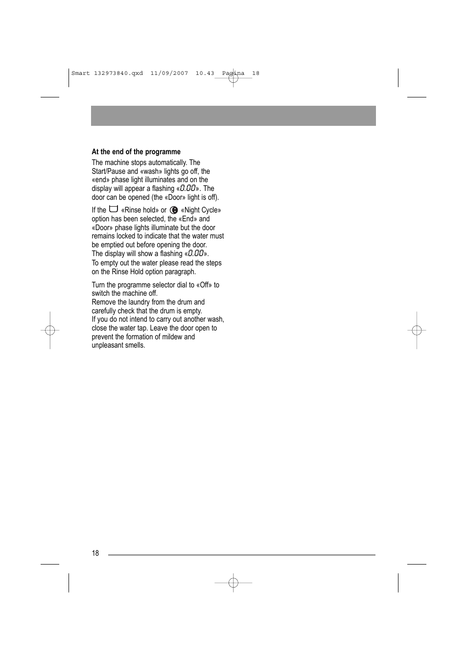 Zanussi ZWF 14280 W User Manual | Page 18 / 36