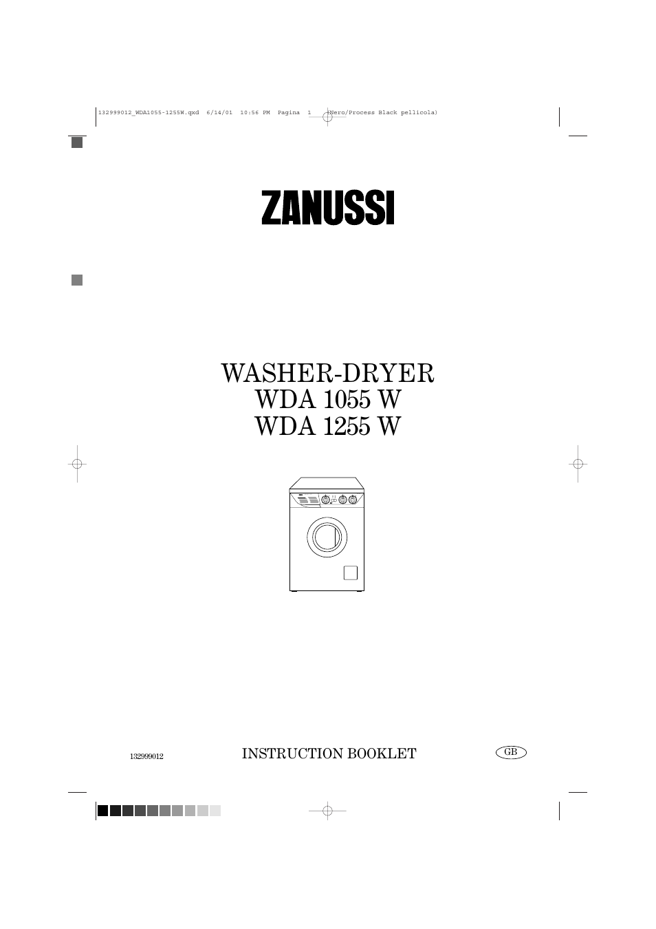 Zanussi WDA 1255 W User Manual | 31 pages