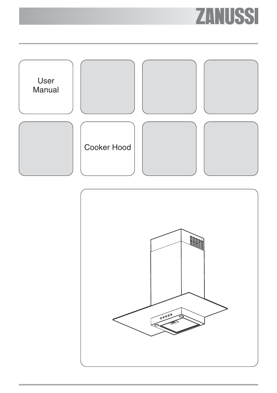 Zanussi ZHC 9254X User Manual | 28 pages