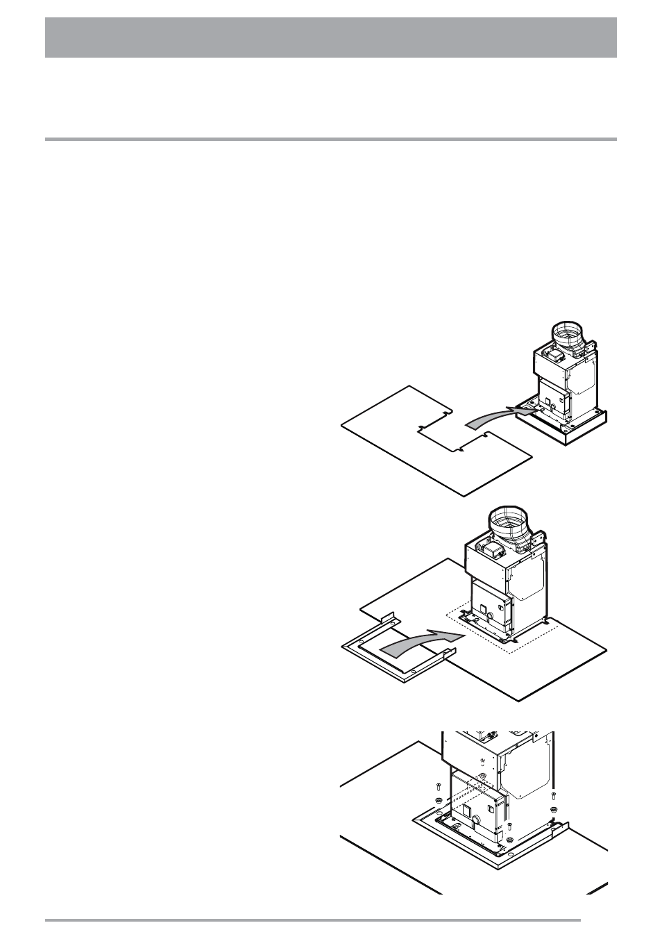 Installation | Zanussi ZHC 9254X User Manual | Page 15 / 28