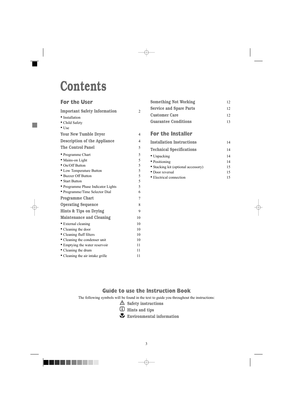 Zanussi TCE 7124 W User Manual | Page 3 / 16