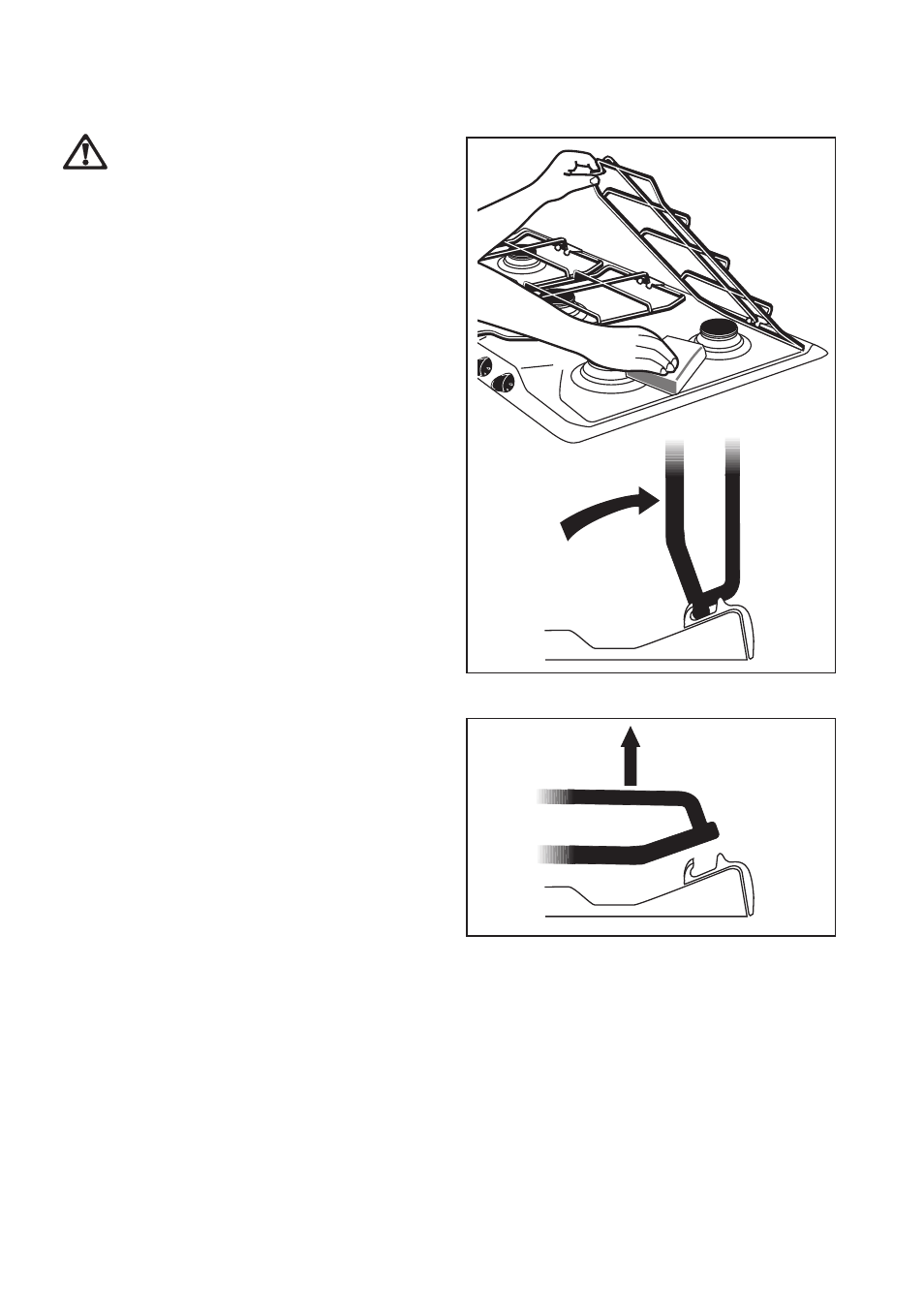 Maintenance and cleaning, The hob top, Pan supports and wok stand | The burners | Zanussi GAS HOB ZGF 982 User Manual | Page 6 / 17