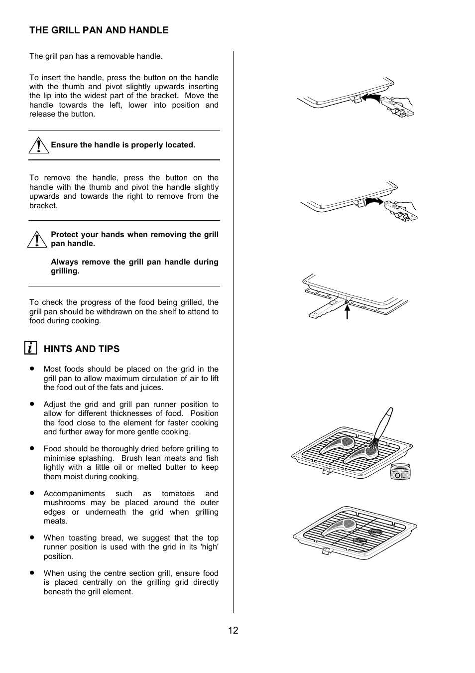 Zanussi ZUF 270 User Manual | Page 12 / 36