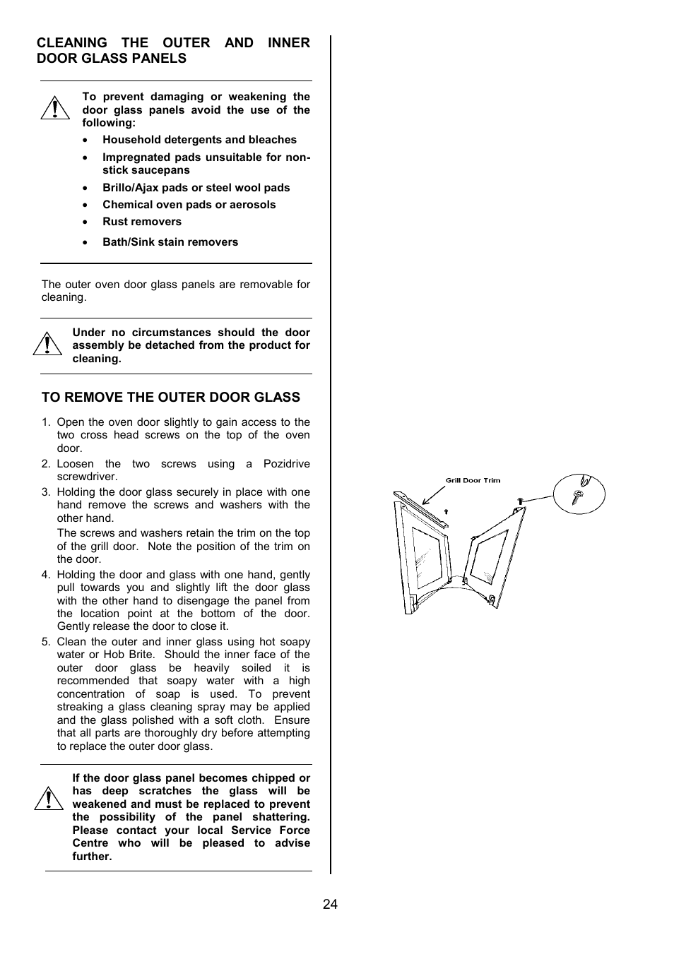Zanussi ZUF 270 User Manual | Page 24 / 36