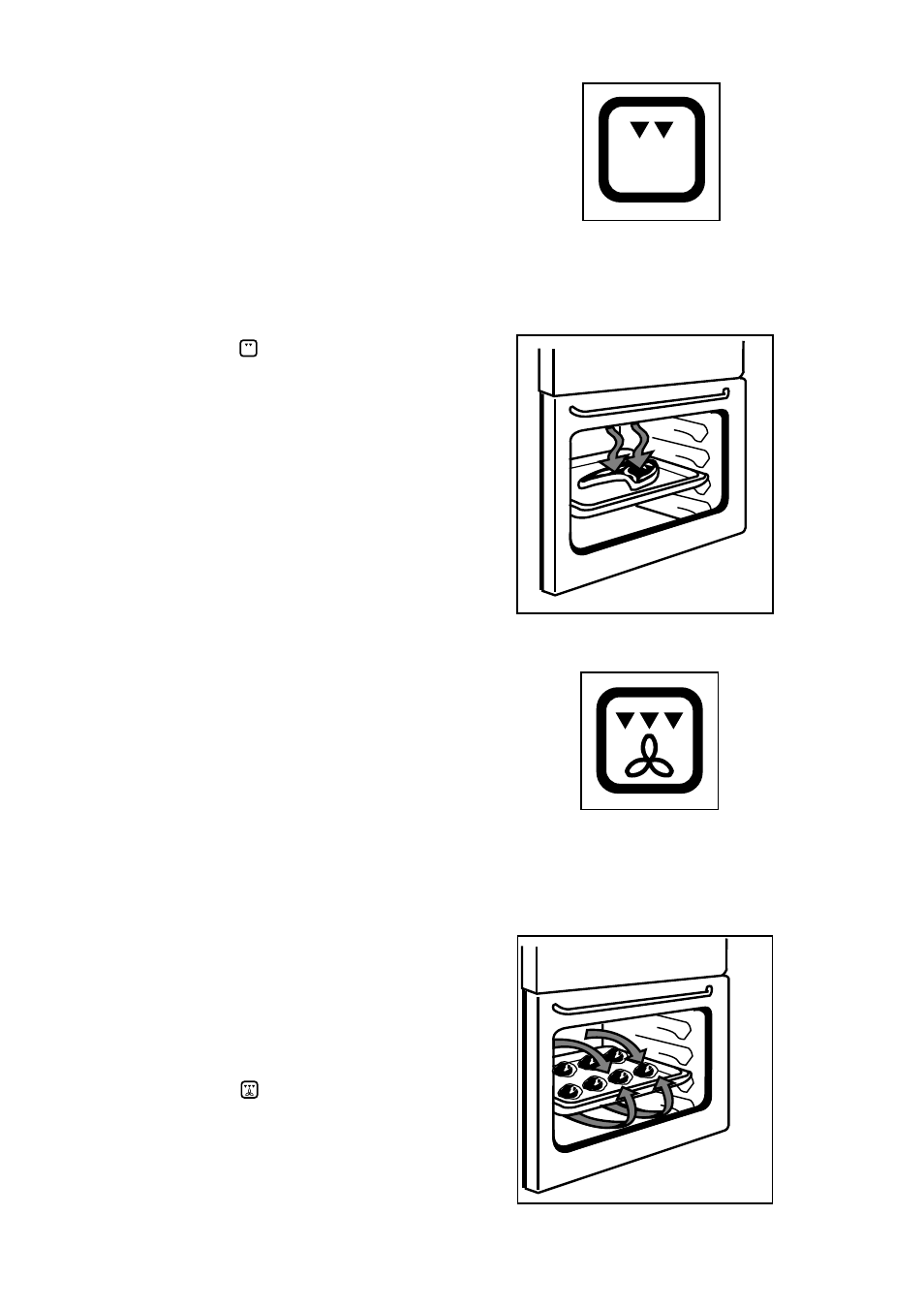 How to use the inner grill element, How to use the thermal grill | Zanussi ZBM 878 User Manual | Page 20 / 30