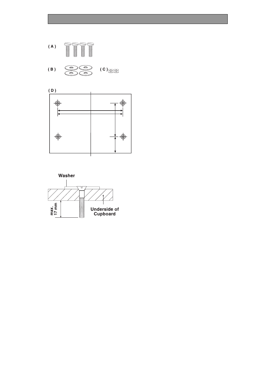 Building in instructions | Zanussi ZMU17MXL User Manual | Page 15 / 17