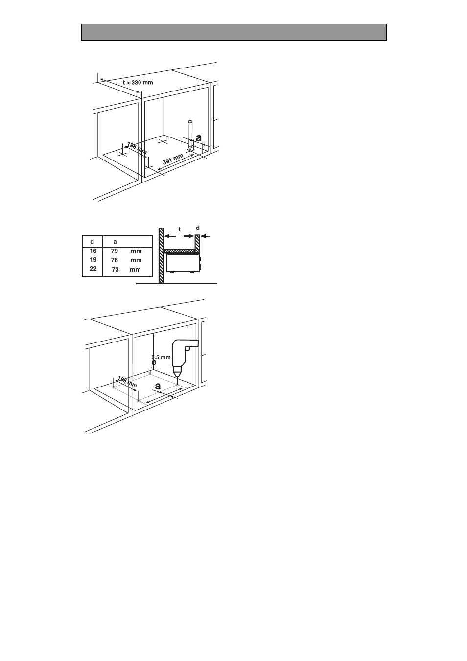 Building in instructions | Zanussi ZMU17MXL User Manual | Page 16 / 17