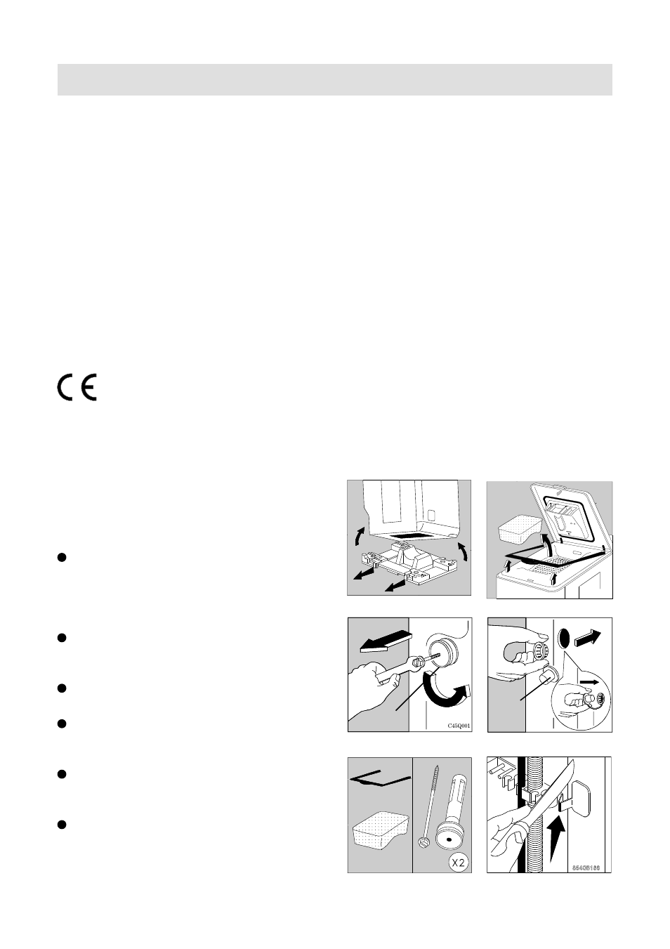 For the installer, Installation, Technical information | Unpacking | Zanussi T833V User Manual | Page 18 / 21