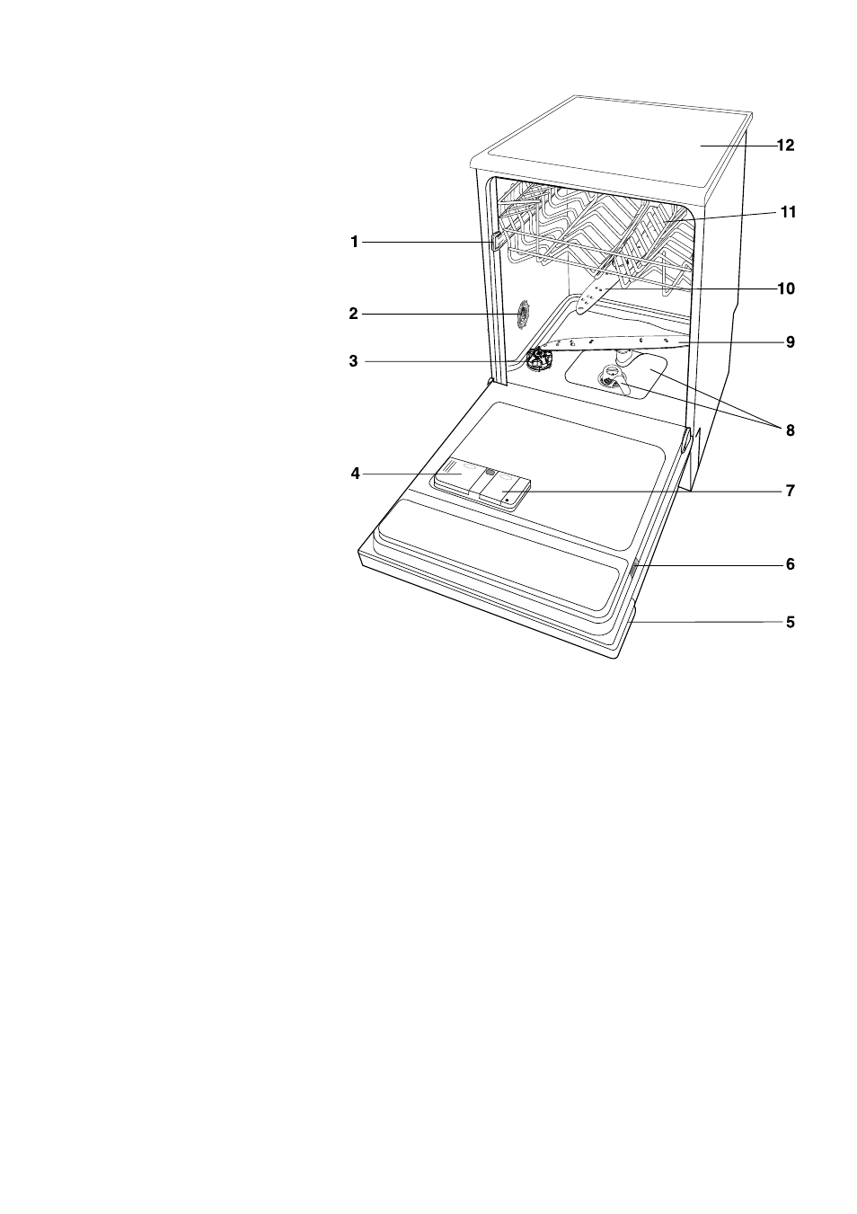 Description of the appliance | Zanussi ZSF 6126 User Manual | Page 4 / 24
