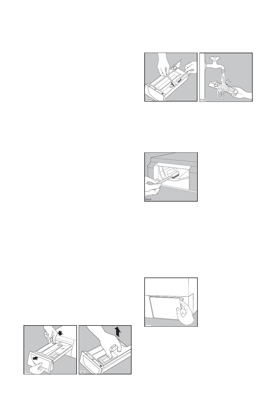 Maintenance and cleaning, Descaling, After each wash | Maintenance wash, External cleaning, Cleaning the dispenser drawer, Cleaning the drawer recess, Cleaning the pump | Zanussi ZWD 1680 W User Manual | Page 19 / 29