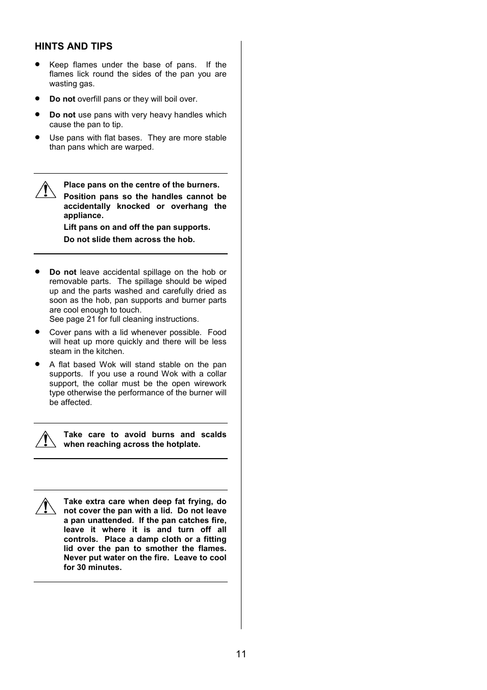 Zanussi ZCM 7701 User Manual | Page 11 / 40