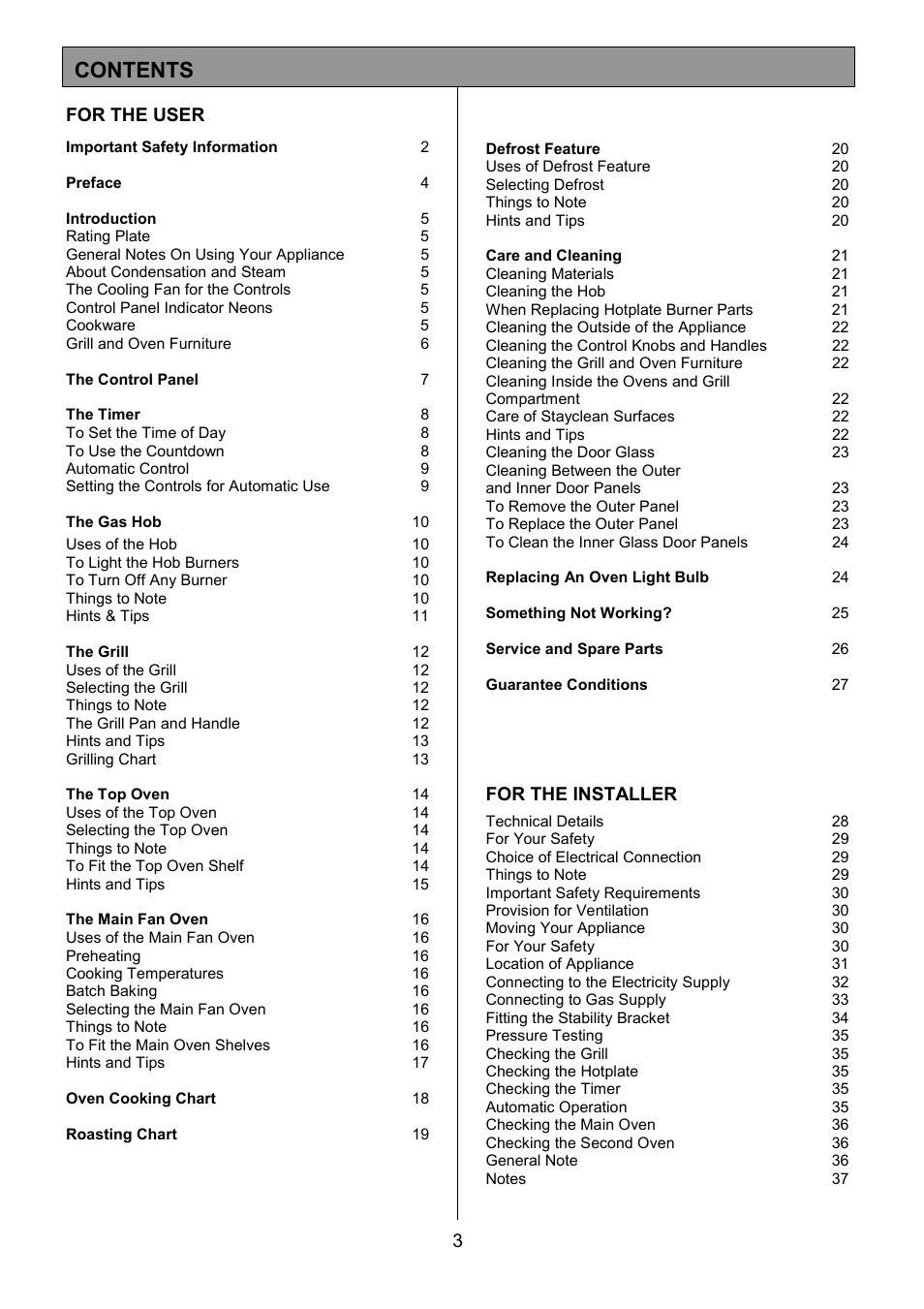 Zanussi ZCM 7701 User Manual | Page 3 / 40