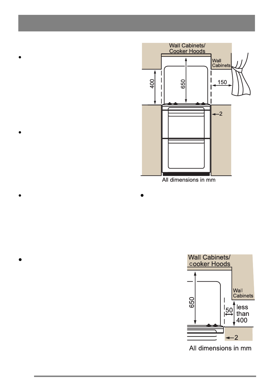 Moving your appliance, For your safety, Location of appliance | Zanussi ZKG5530 User Manual | Page 28 / 36