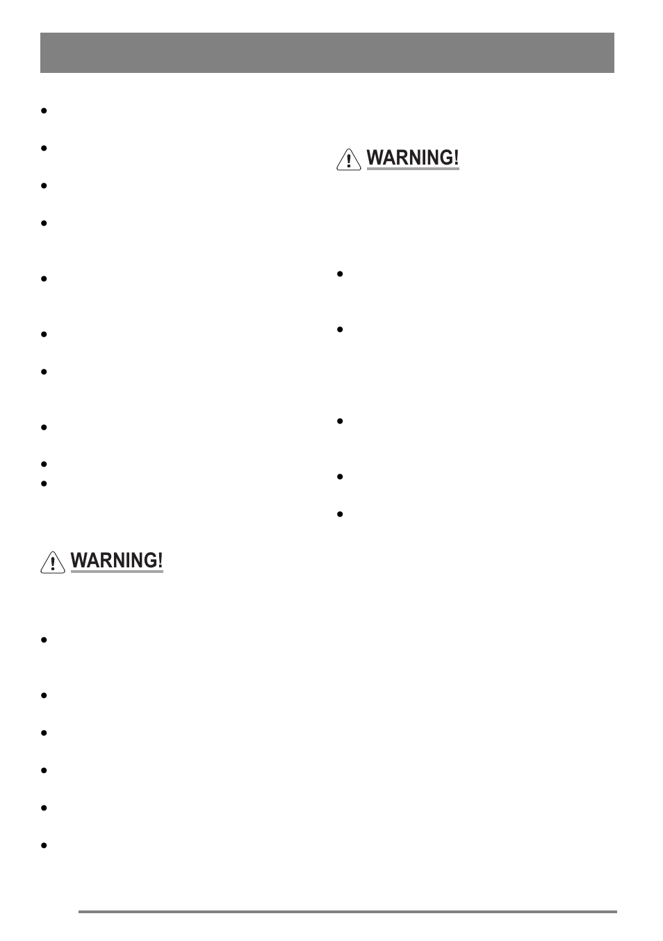 Cleaning and maintenance, Warning | Zanussi ZKG5530 User Manual | Page 4 / 36