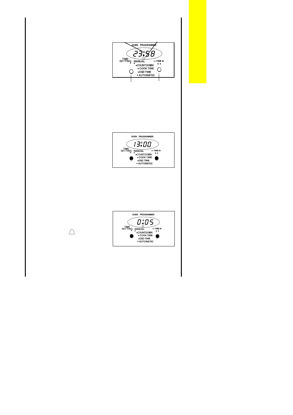 The electronic timer | Zanussi ZCG 7901X User Manual | Page 21 / 56