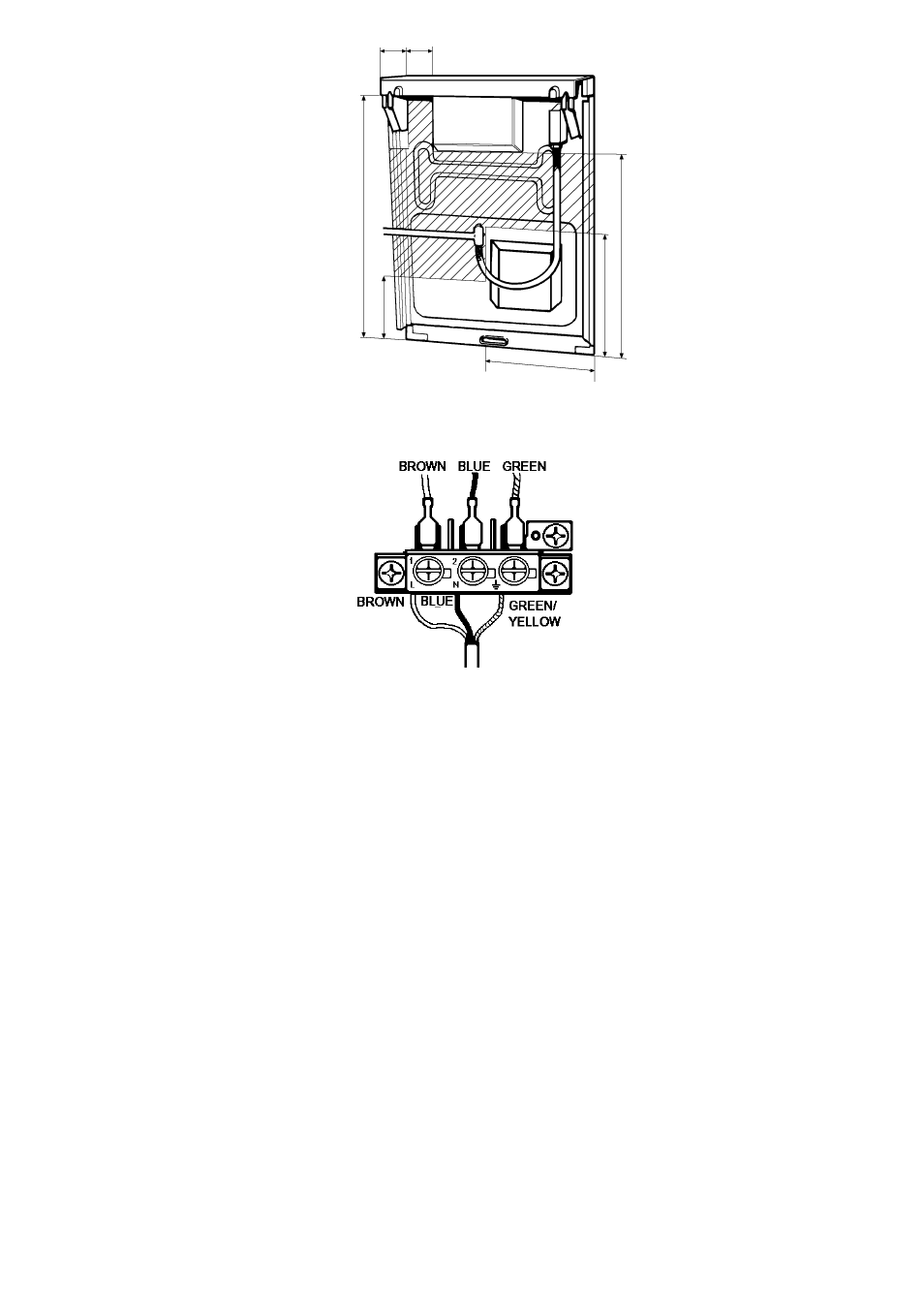 Connecting to gas, Connection to the electricity supply | Zanussi ZCG 7901X User Manual | Page 47 / 56