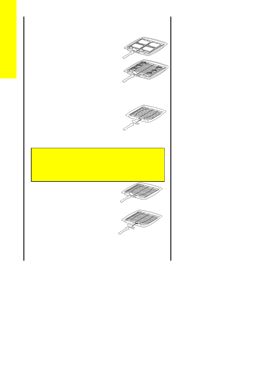 Preheating, Positioning food on the grid, The grill pan and handle | For your safety | Zanussi ZCG 7901X User Manual | Page 8 / 56