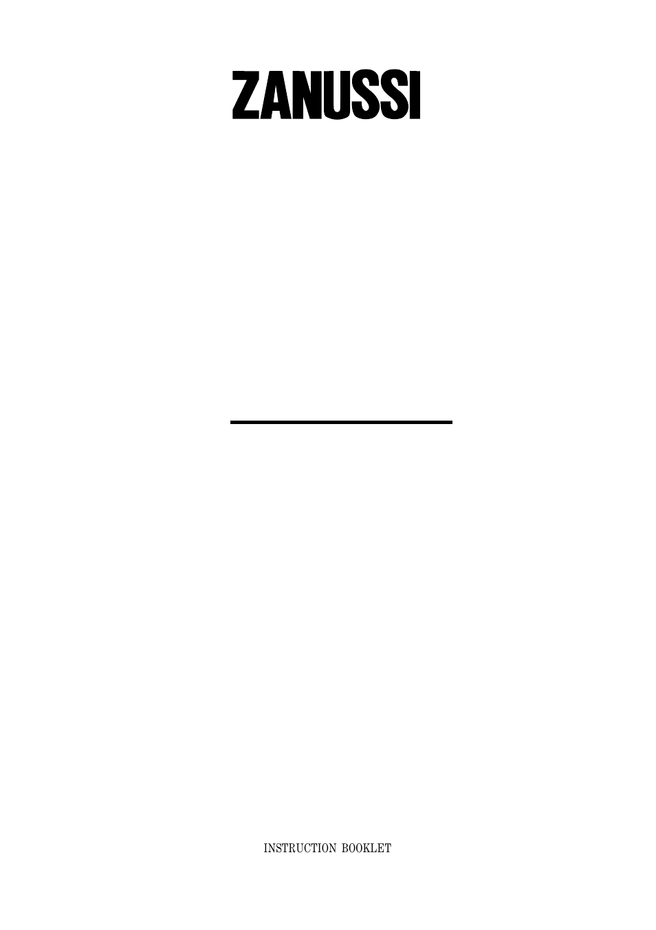 Zanussi ZFK 62/23 RF User Manual | 18 pages