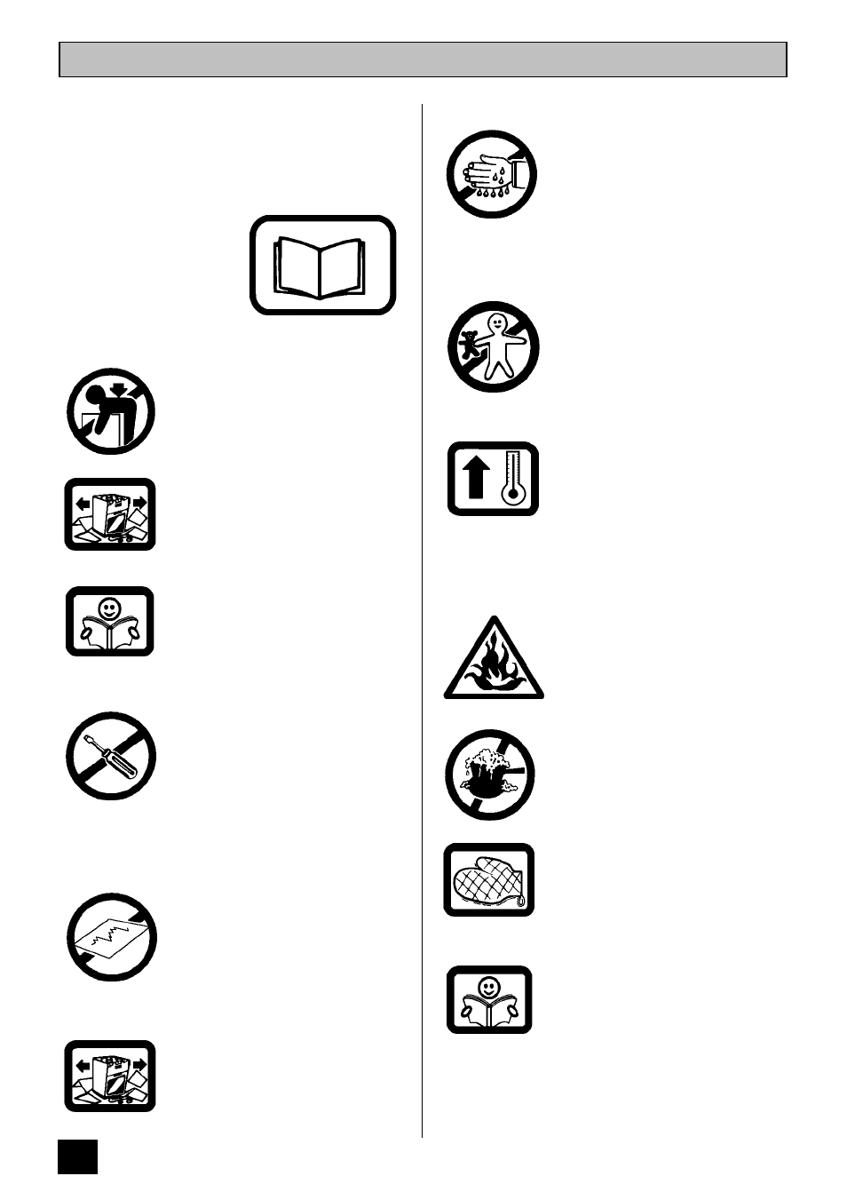 Safety | Zanussi ZCE 7600 User Manual | Page 6 / 36