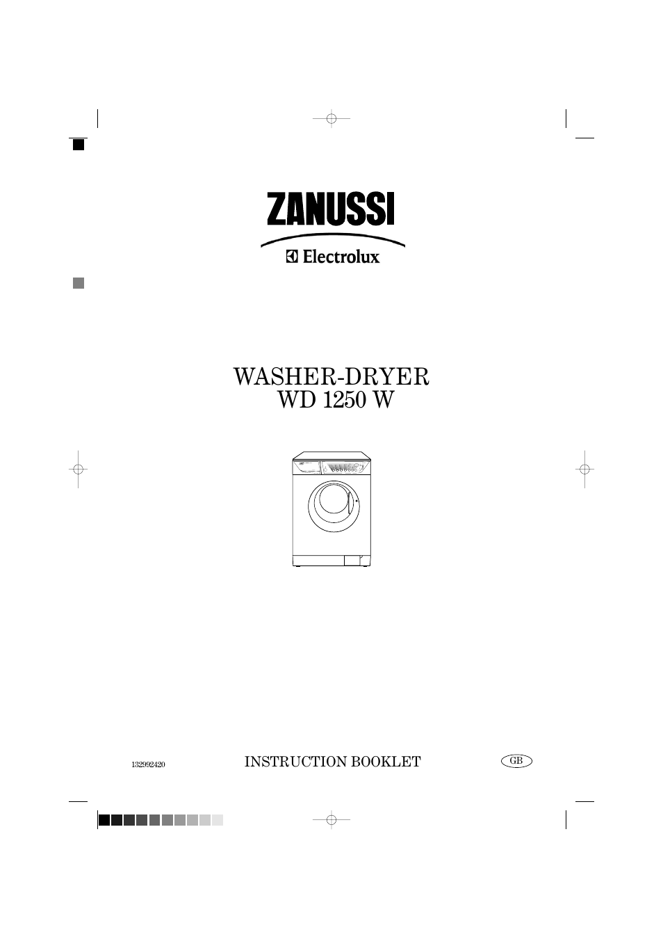 Zanussi WD 1250 W User Manual | 30 pages