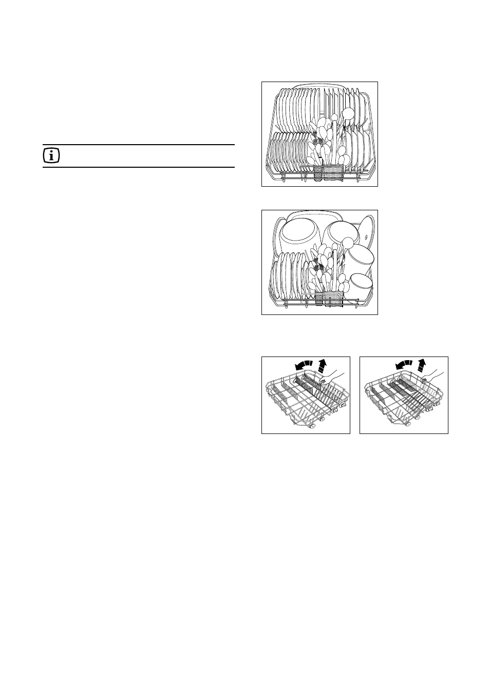 Using your appliance, Loading your appliance, The lower basket | Zanussi DE 6544 User Manual | Page 10 / 32