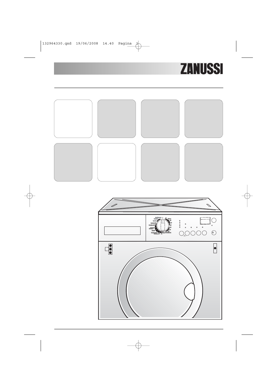 Zanussi ZWI 2125 User Manual | 36 pages