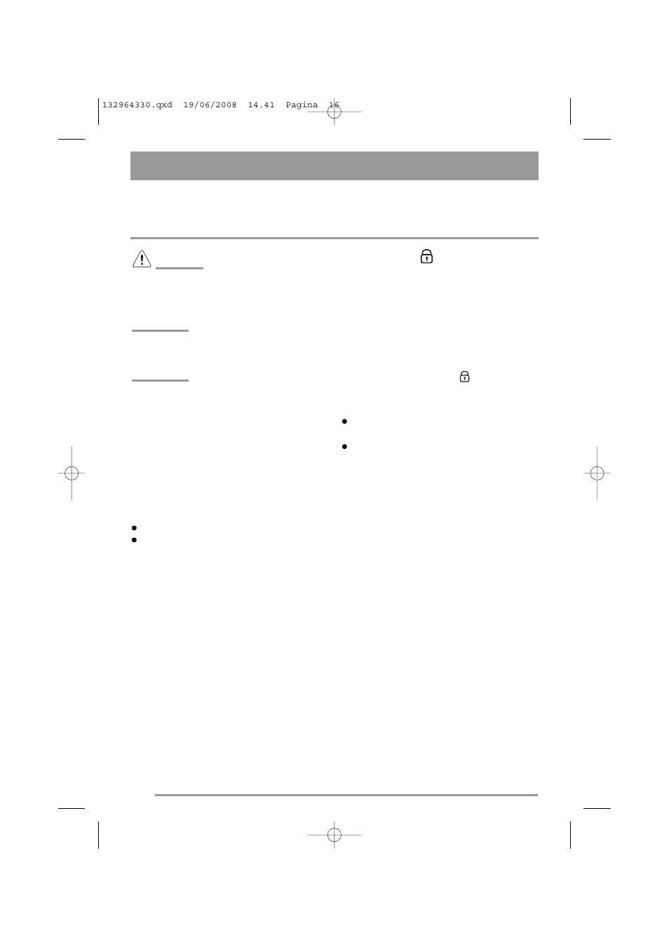 Before the first use | Zanussi ZWI 2125 User Manual | Page 16 / 36