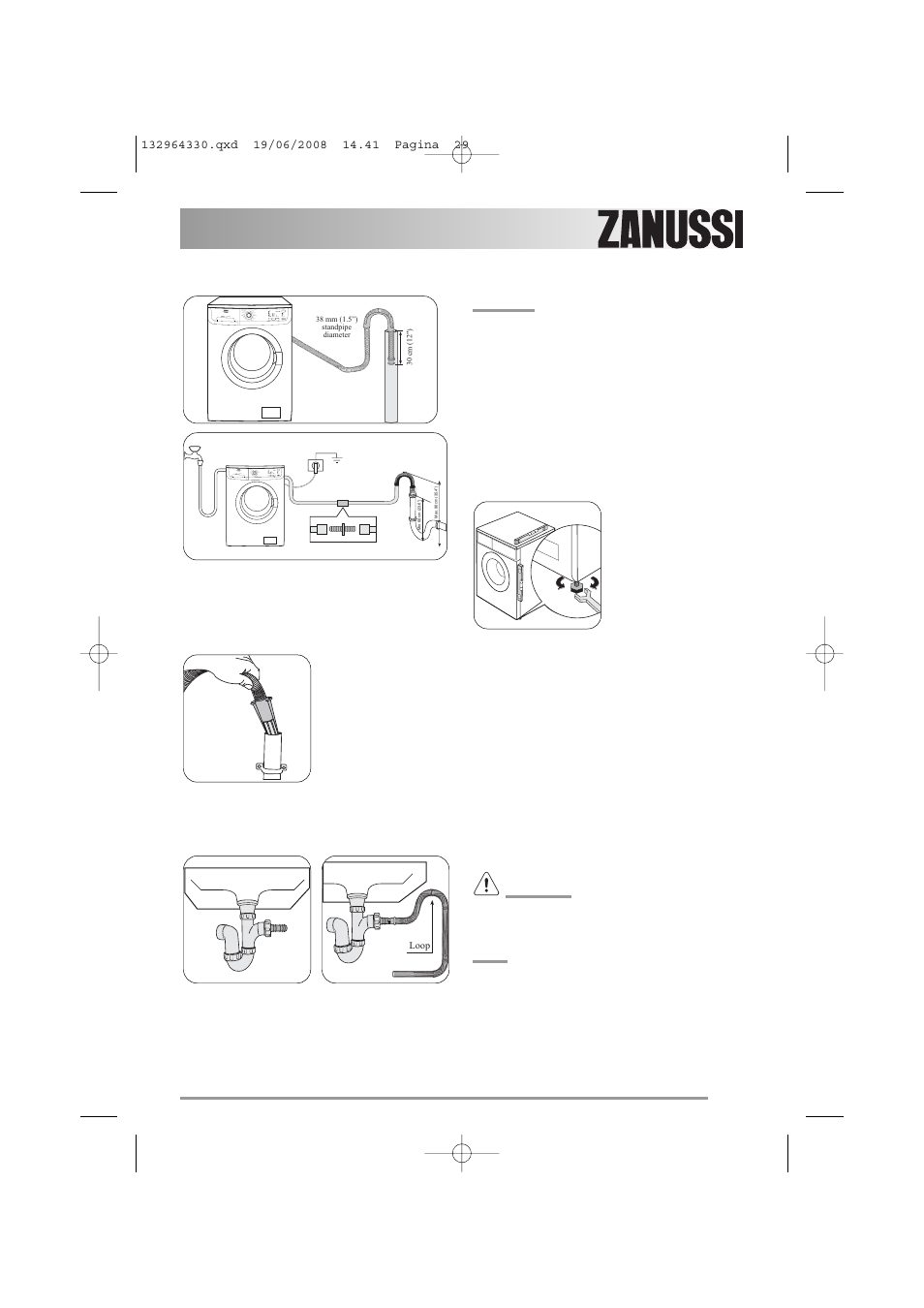 Zanussi ZWI 2125 User Manual | Page 29 / 36