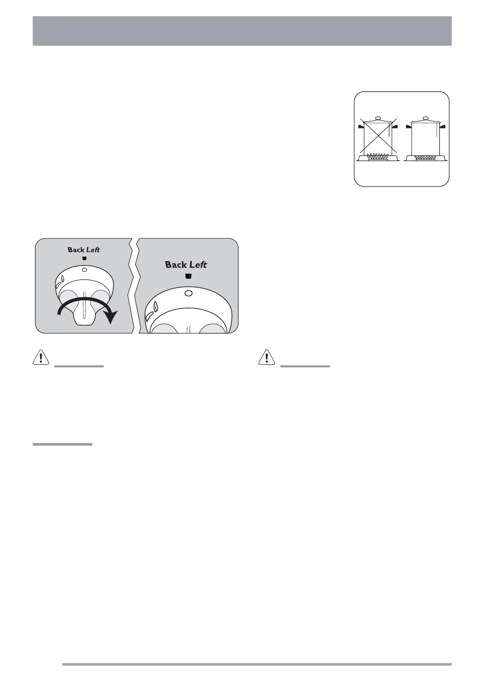 Hints and tips, Pans | Zanussi ZKG5020 User Manual | Page 10 / 36