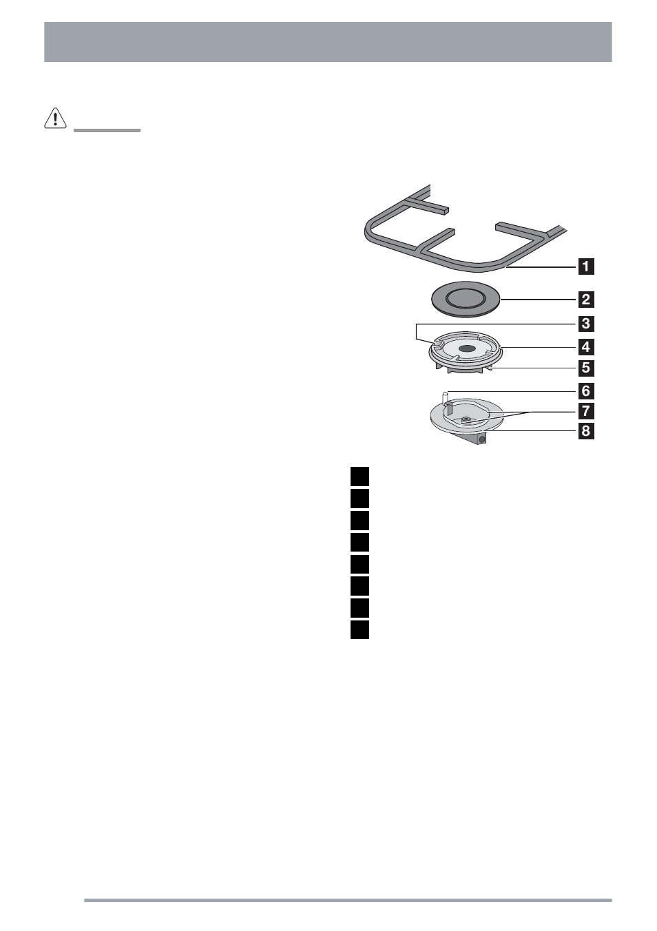 Cleaning the hob, Cleaning the grill/oven furniture, When replacing hob burner parts | Zanussi ZKG5020 User Manual | Page 20 / 36