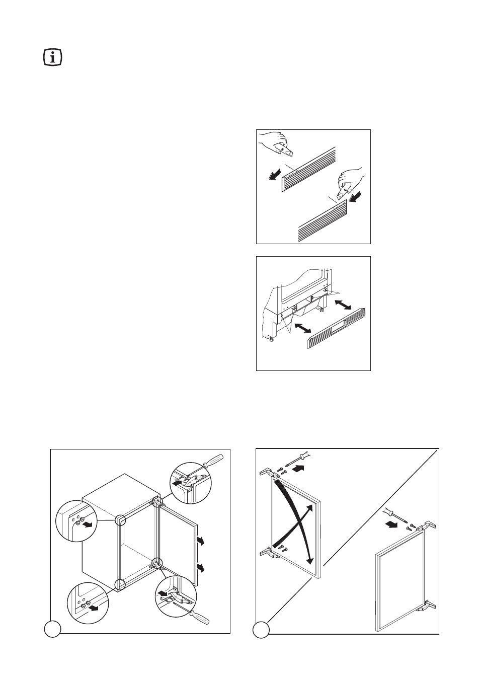 Building-in instructions | Zanussi ZUD 9154 User Manual | Page 15 / 24