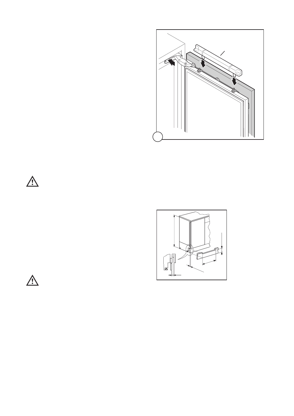 Fitting the plinth | Zanussi ZUD 9154 User Manual | Page 20 / 24