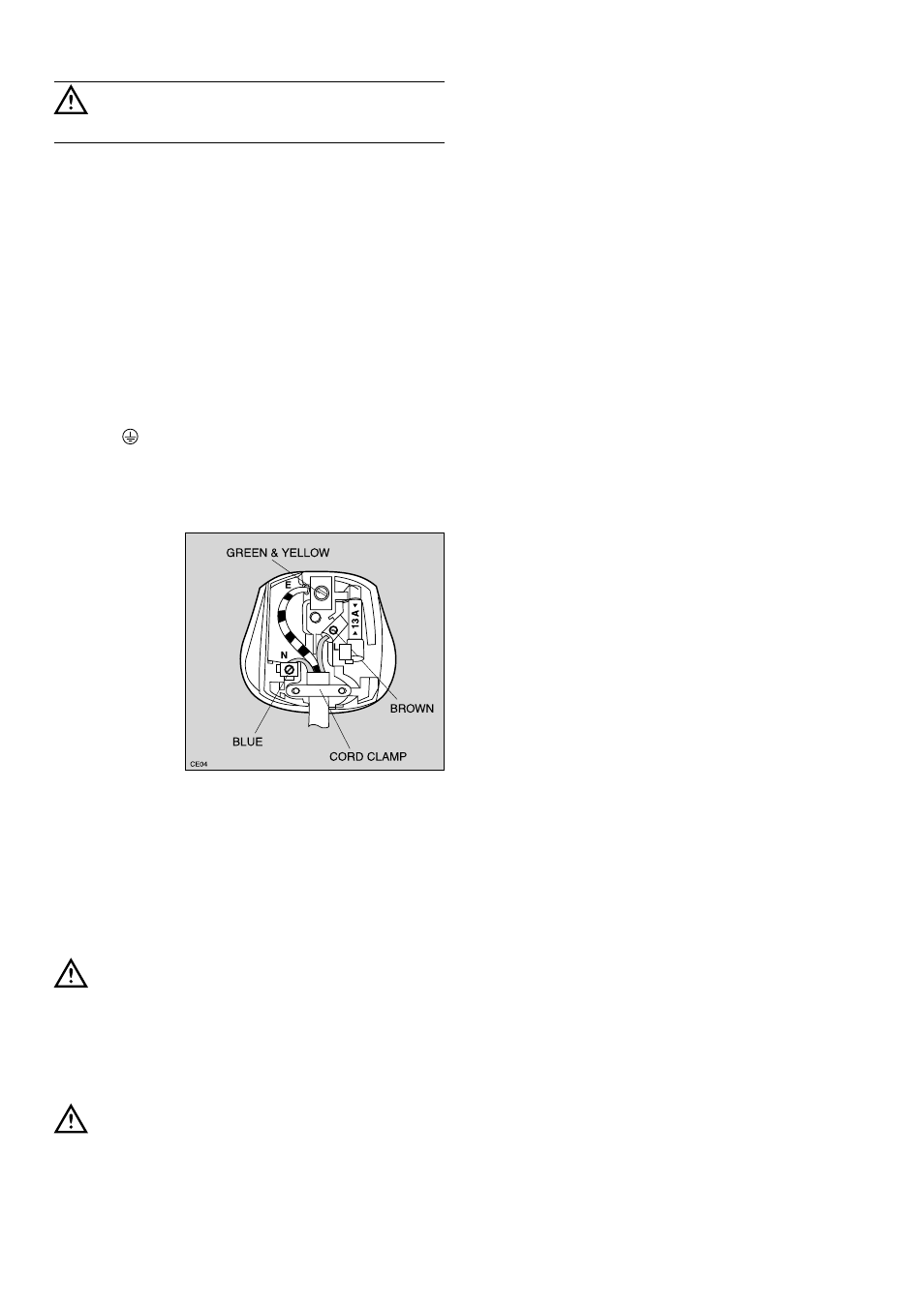 Electrical connection | Zanussi ZSF 6066 User Manual | Page 20 / 24