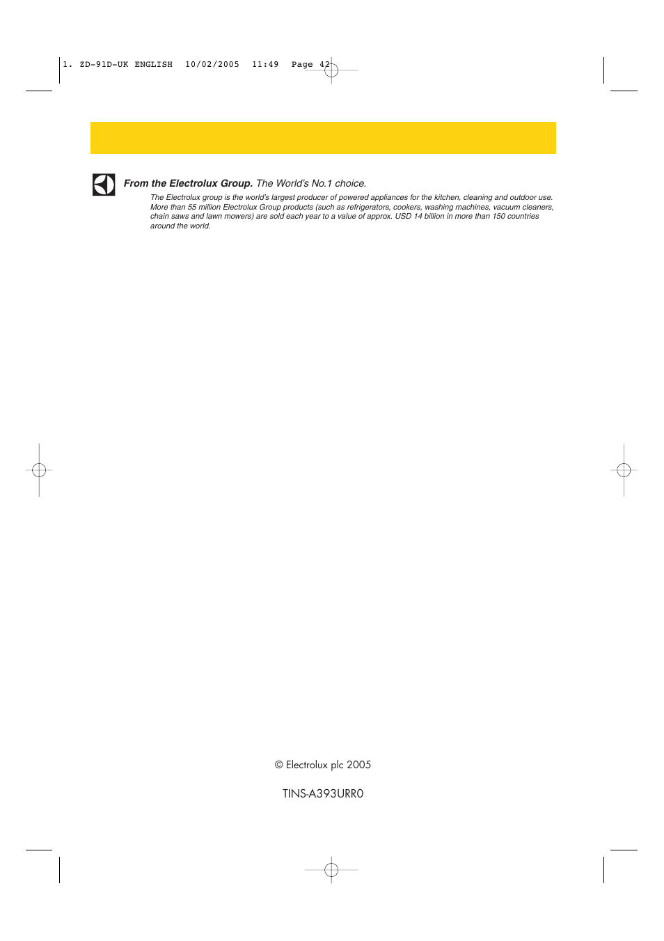 Zanussi ZMC40ST User Manual | Page 44 / 44