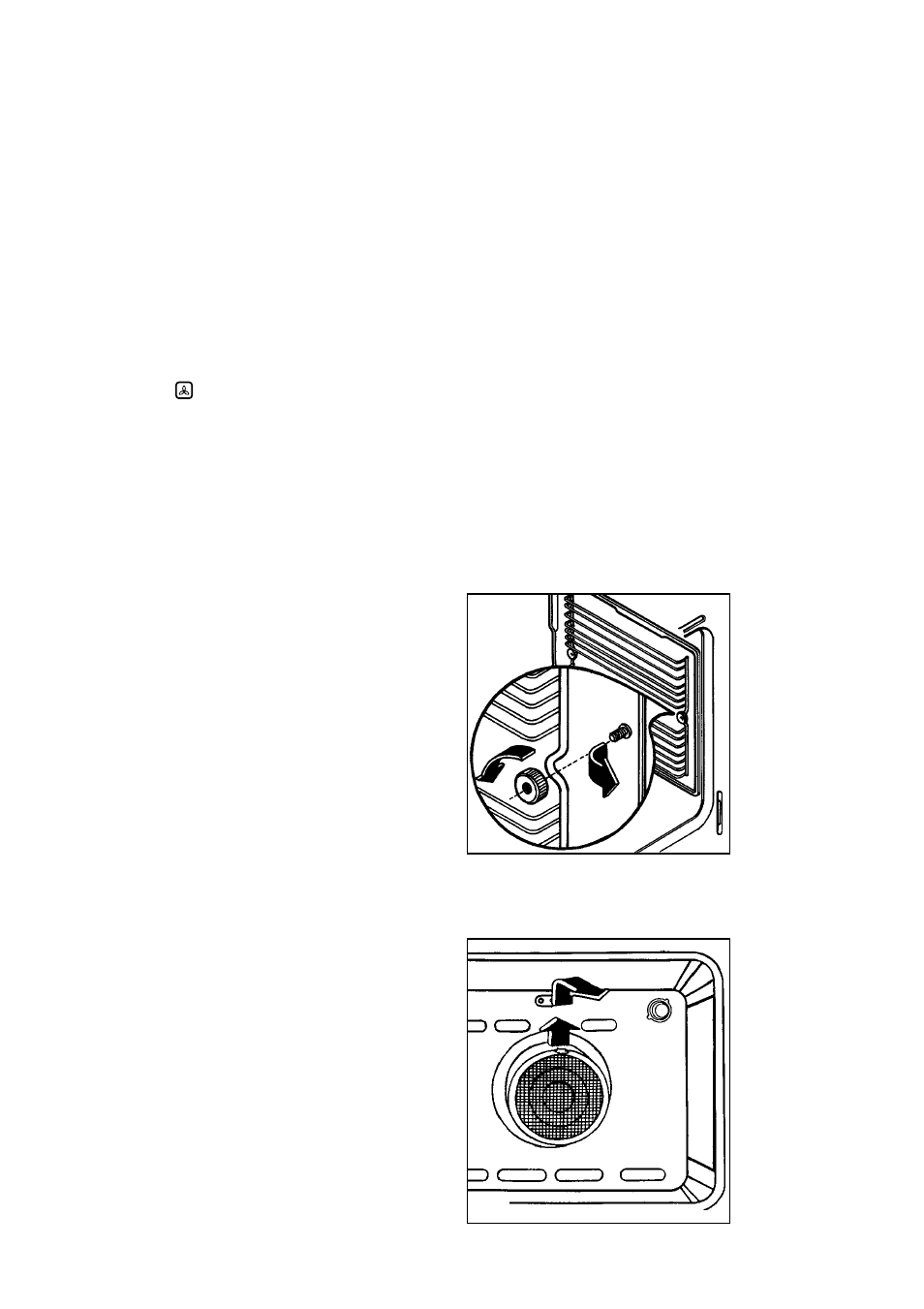 Oven cavity, Oven shelves and shelf supports, Grease filter | Zanussi ZBS 772 User Manual | Page 22 / 27