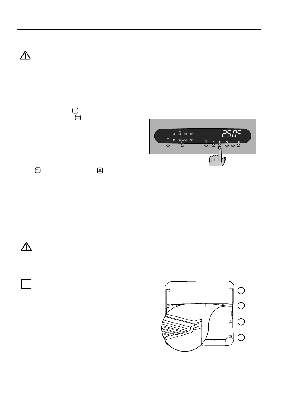 Before the first use, Using the oven | Zanussi ZBS 772 User Manual | Page 8 / 27