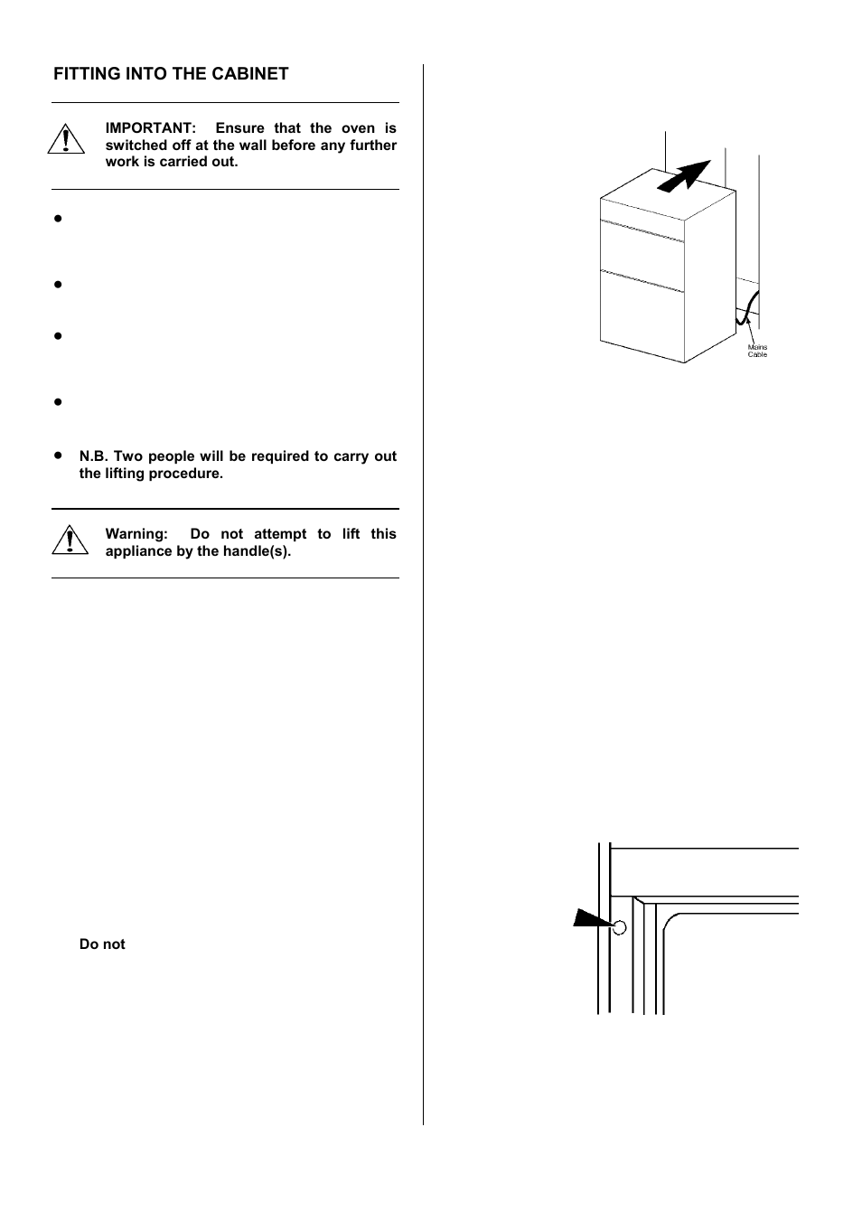 Zanussi ZOD 330 User Manual | Page 34 / 36