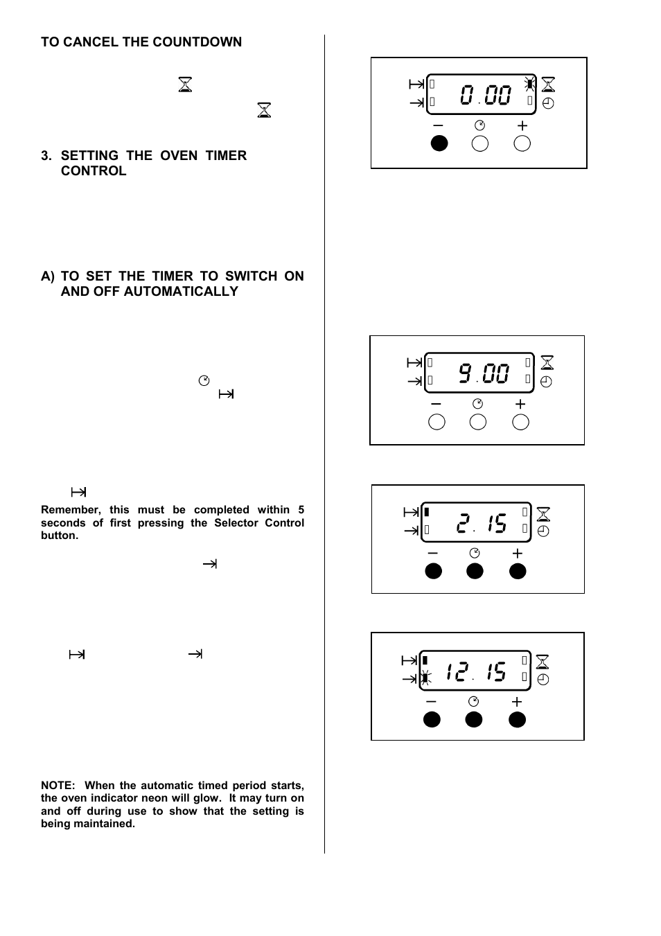 Zanussi ZOD 330 User Manual | Page 9 / 36