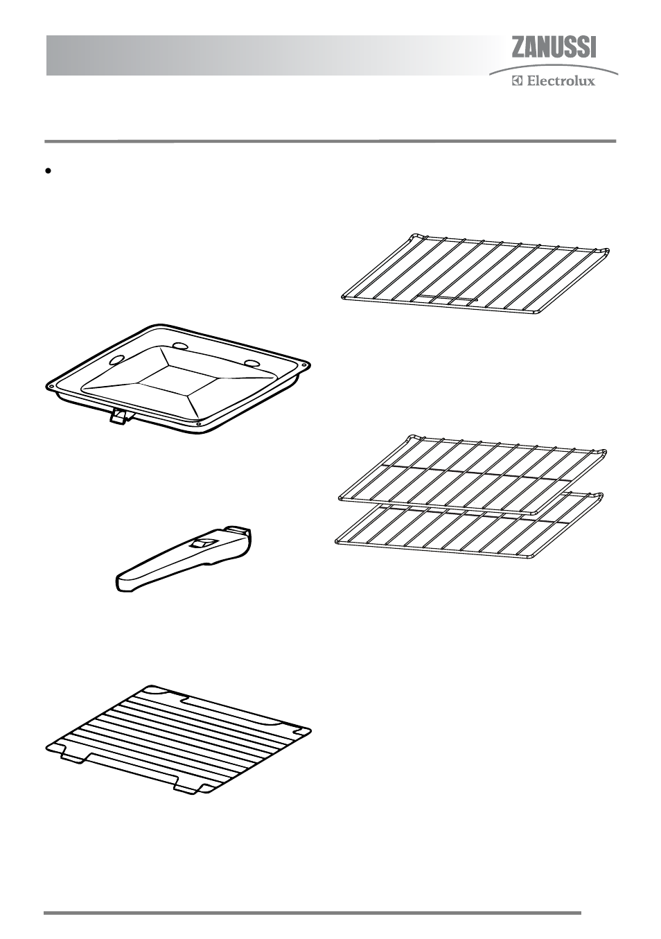 Grill and oven furniture | Zanussi ZKC6020 User Manual | Page 7 / 40
