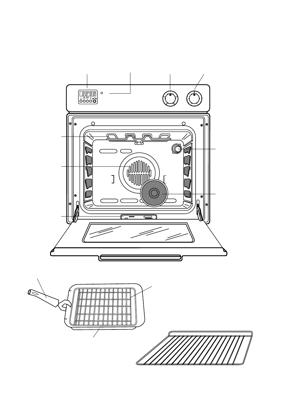 Description of the appliance | Zanussi ZBF 760 User Manual | Page 4 / 20