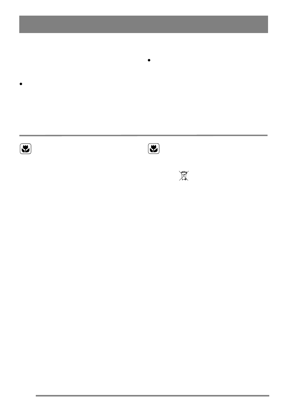 Environment, Checking the main oven light | Zanussi ZKG6010 User Manual | Page 34 / 36