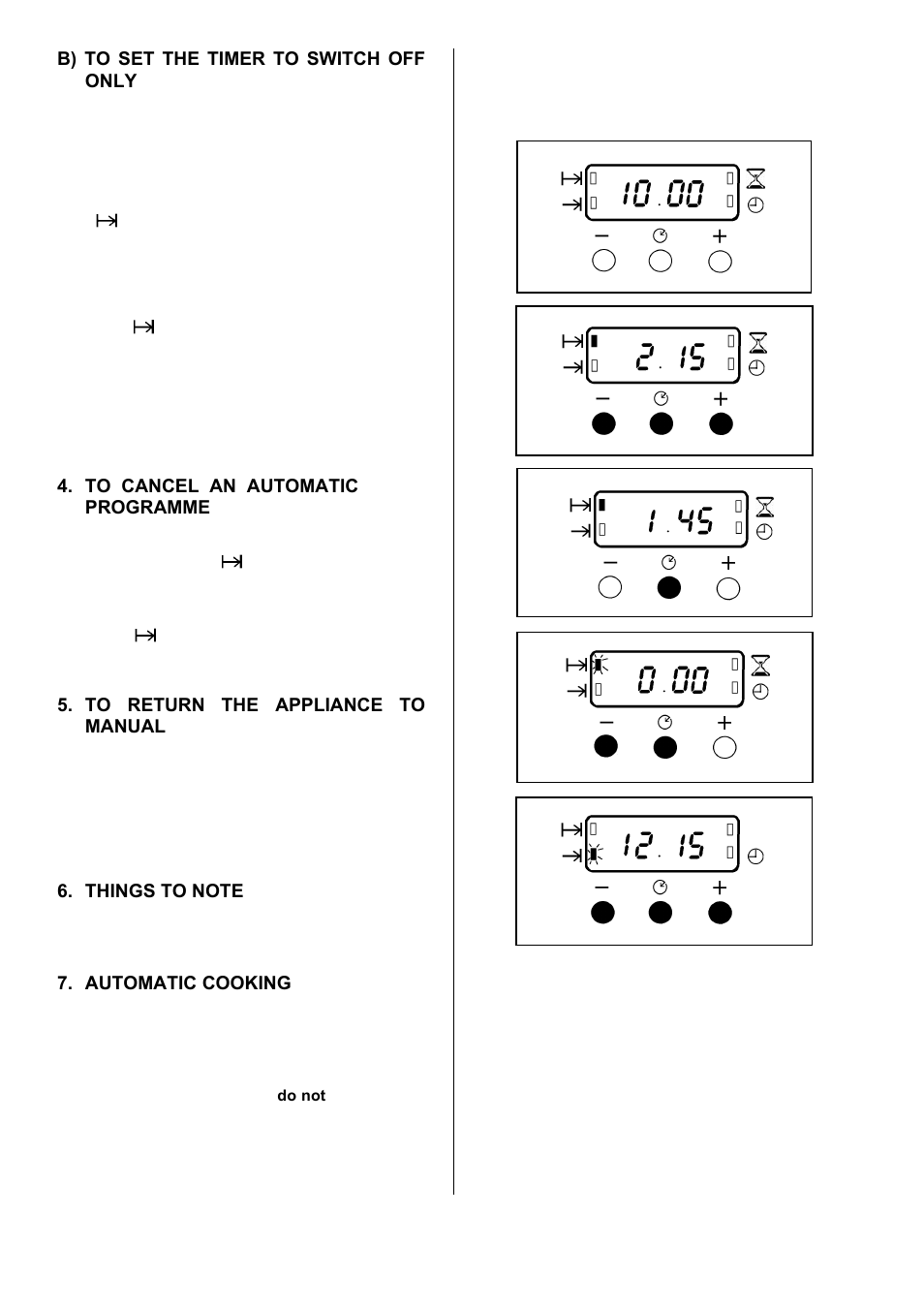 Zanussi ZOD 890 User Manual | Page 10 / 40