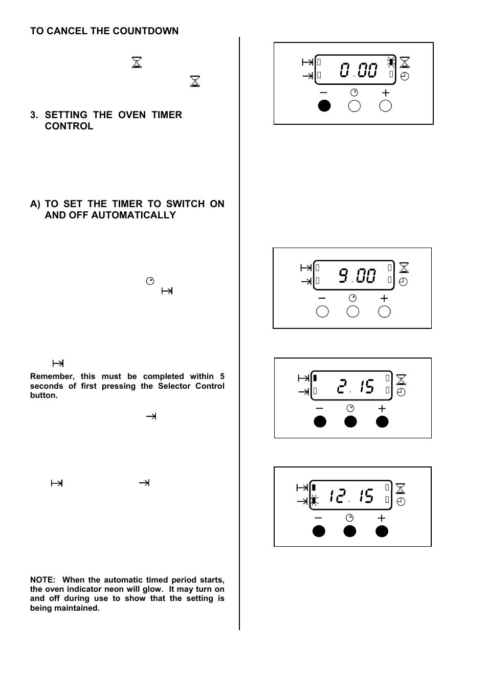 Zanussi ZOD 890 User Manual | Page 9 / 40