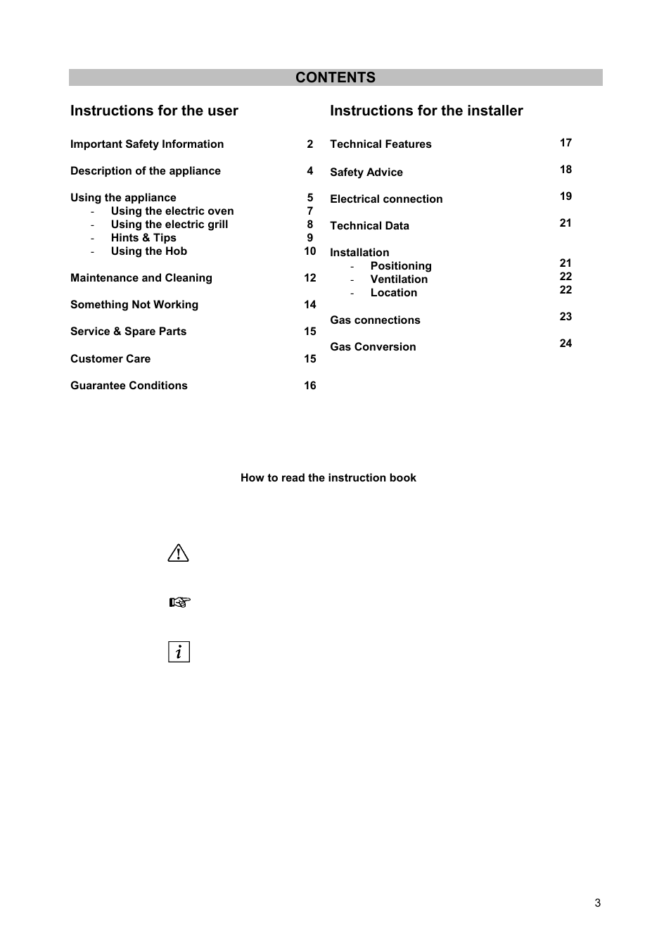 Zanussi ZCM900X User Manual | Page 3 / 28