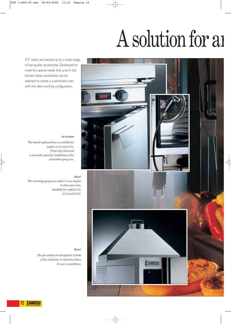 A solution for an | Zanussi FCF61E User Manual | Page 12 / 16